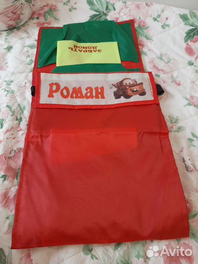 Кармашки на шкафчик в сад