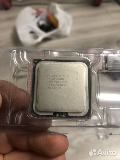 Процессор intel xeon e5405 расточен под 775 соккет