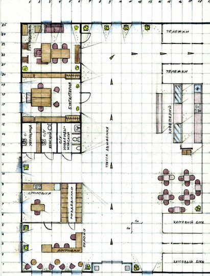 Торговая площадь, 1480 м²