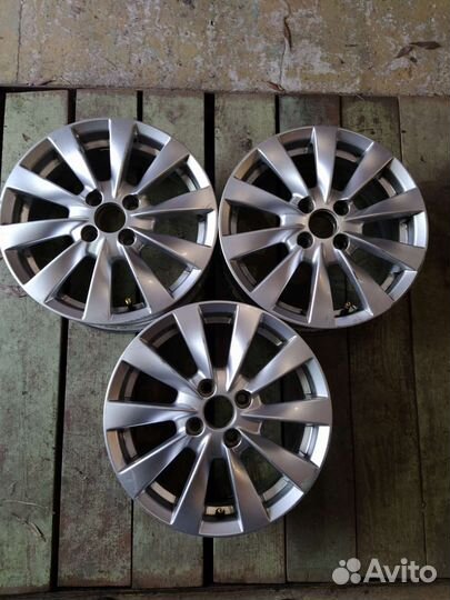 Литые диски r15 на kia rio и hyundai solaris бу