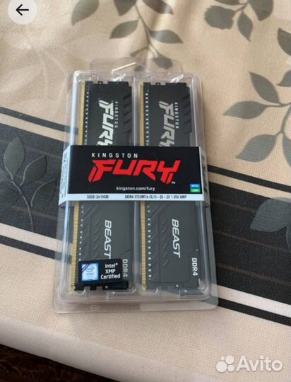 Kingston Fury Beast DDR4 dimm 3733Mhz 32GB