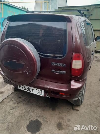 Niva chevrolet разбор