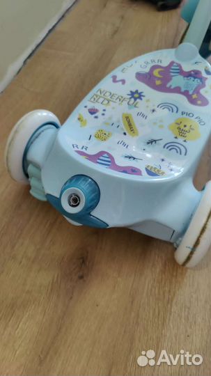 Самокат детский трехколесный бу