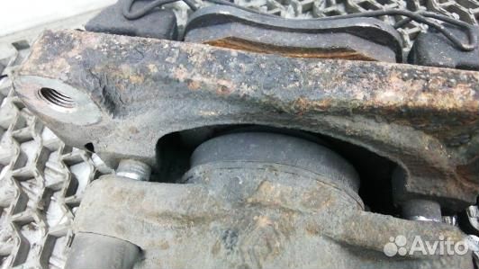 Суппорт тормозной передний левый renault megane 3