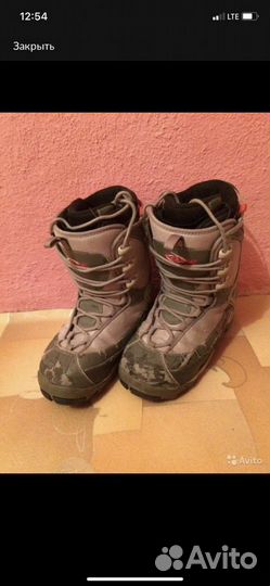Сноубордические ботинки