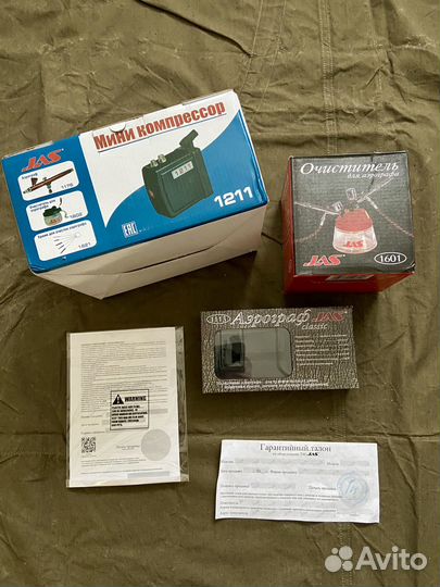 Аэрограф с компрессором полный комплект