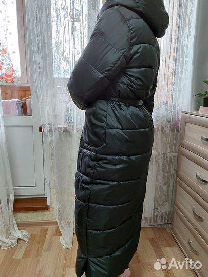 Пуховик (пальто)женский зимний 50 размер