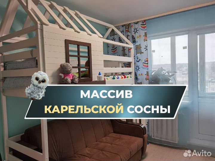Детская кровать с лестницей