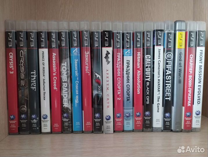 Диски на ps3