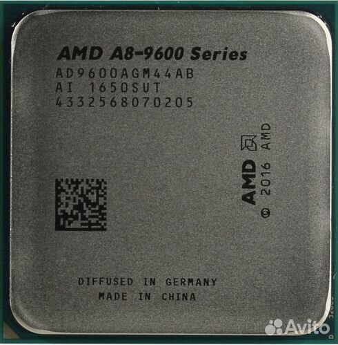 Процессор AMD A8 9600 AM4