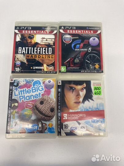 Диски на sony playstation 3