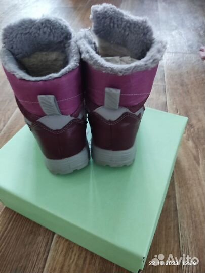 Зимние сапоги для девочки
