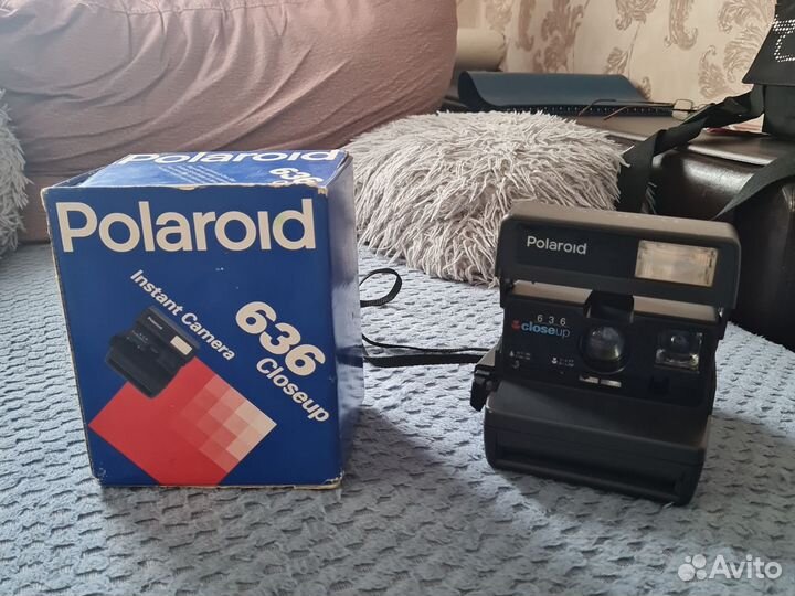 Плёночный фотоаппарат Polaroid 636 Closeup