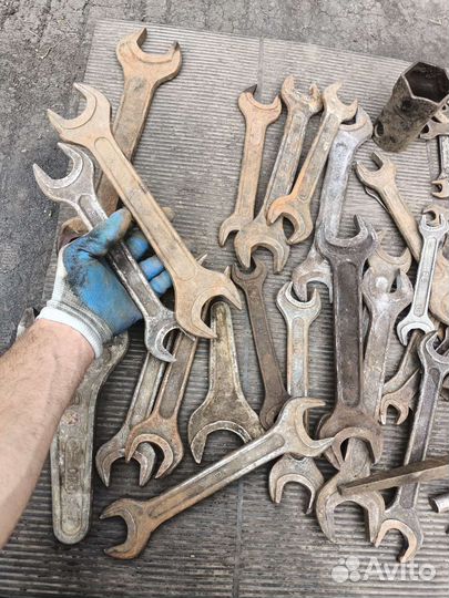 Ключи гаечные рожковые. Головки. Инструменты