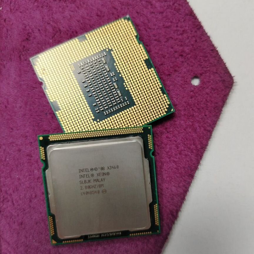 [X3460] Процессор Intel Xeon Лот 2 Шт X3460