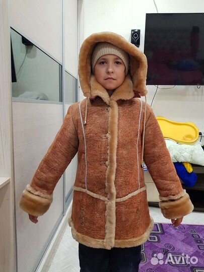 Дубленка детская
