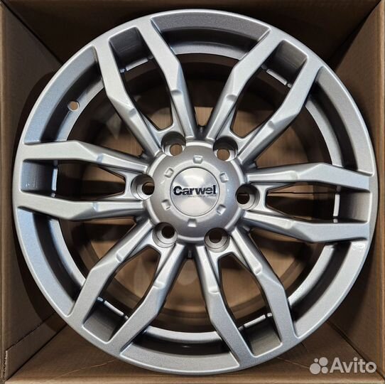Диски 7,5*17 6*139,7 et25 d106,1 Carwel Немо 228 S
