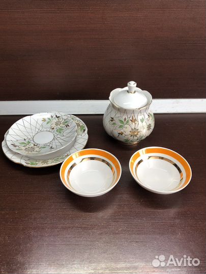 Фарфоровая посуда. Остатки