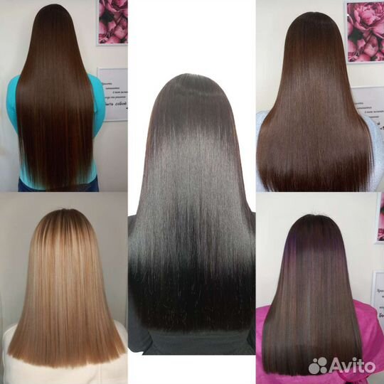 Кератин/Ботокс/Нанопластика/Пилинг