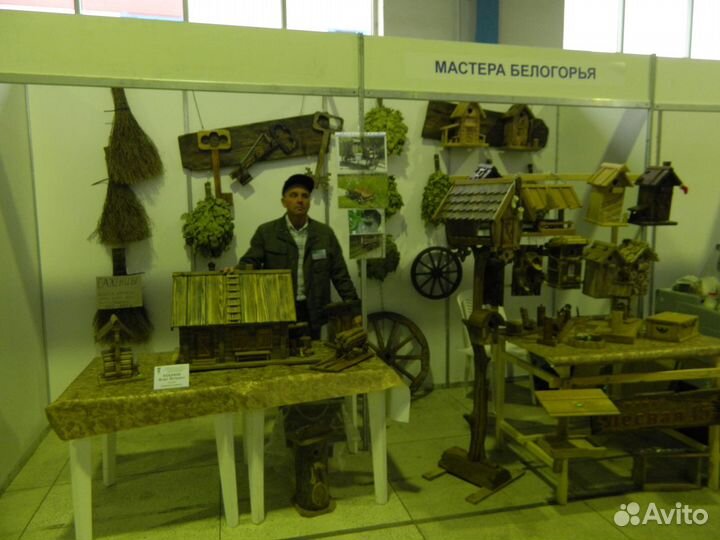 Скворечники, кормушки и другие изделия из дерева