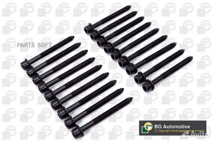 К-кт болтов ГБЦ 18 шт.\ Nissan Almera/Primera 2.2Di/DCi 00