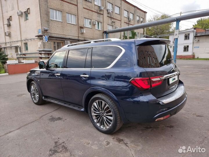 Infiniti QX80 5.6 AT, 2018, 133 000 км
