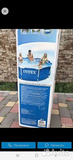 Каркасный бассейн