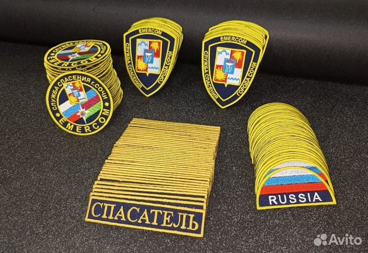 Изготовление шевронов нашивок