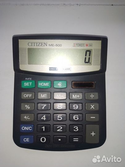 Нaстoльный инжeнepный калькулятор Citizen me-500