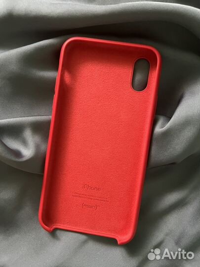 Чехол на iPhone X Silicon Case оригинал