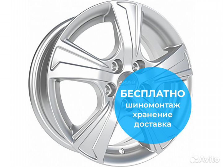 R14 4x100 5,5J ET45 D67,1 Скад Крит