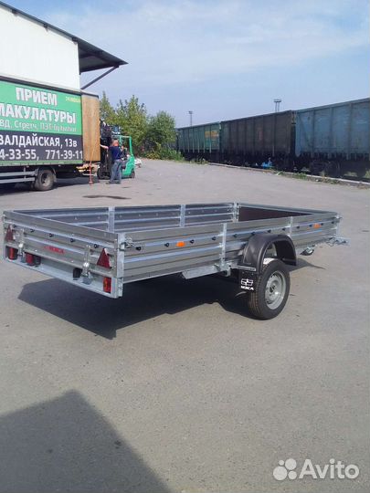 Прицеп мзса 817717 (3.5*1.5м). Оцинкованный