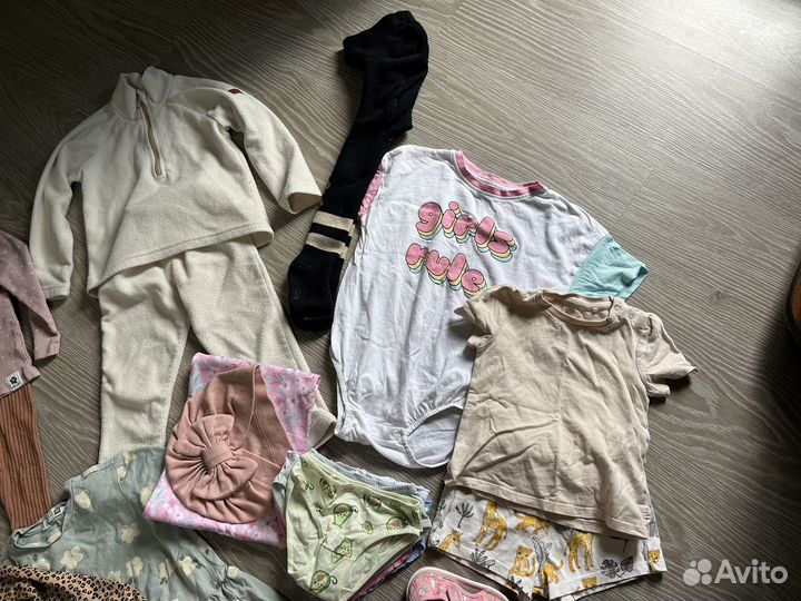 Пакет вещей для девочки 86 92