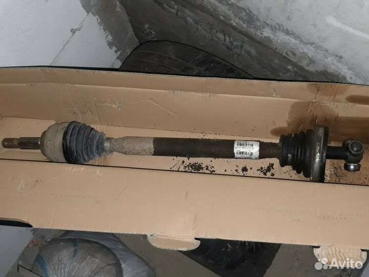 Привод в сборе левый renault logan