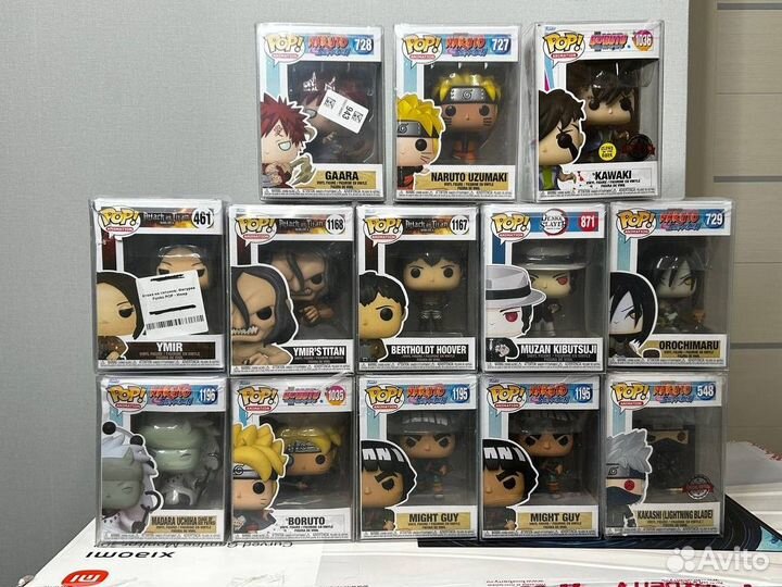 Funko pop naruto Атака титанов