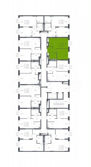 2-к. квартира, 35,6 м², 17/17 эт.