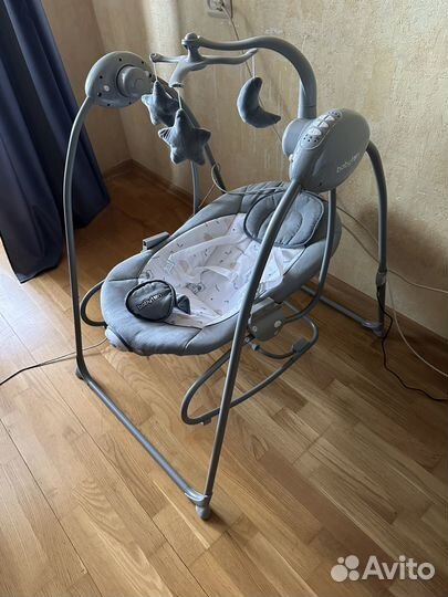 Детские электронные качели для новорожденных