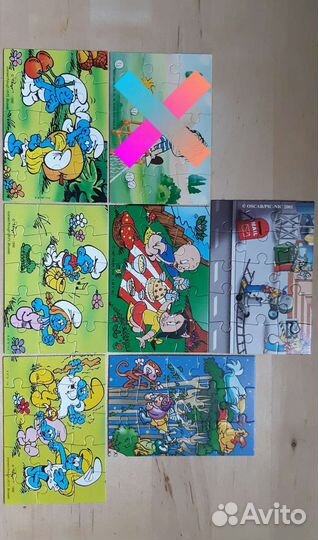 Пазлы из киндера