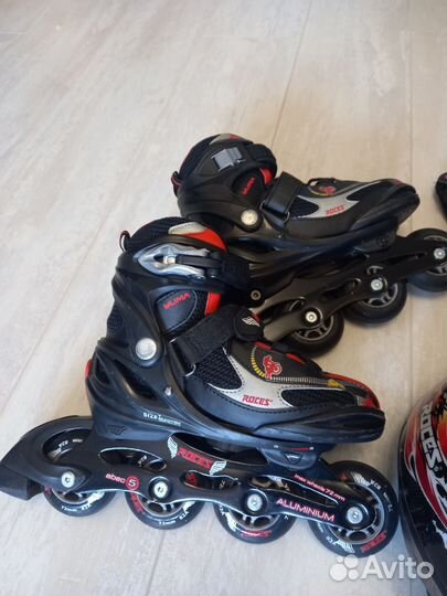 Набор ролики защита шлем