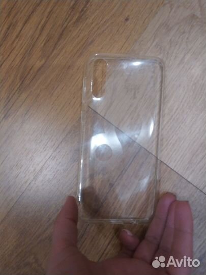 Чехол на Samsung Galaxy A50 прозрачный новый