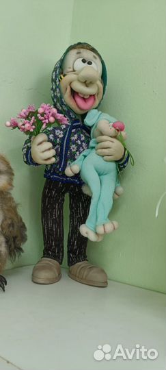Игрушки ручной работы, домовята