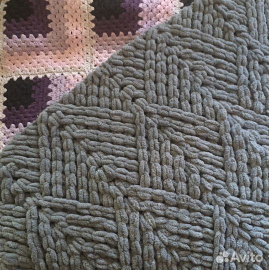 Плед детский плюшевый