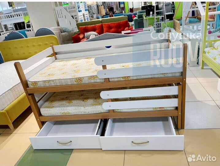 Кровать выкатная для двоих