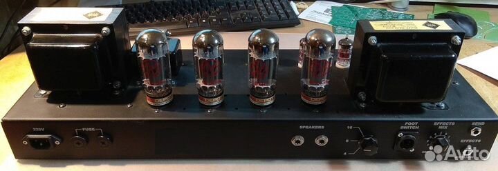 Шасси гитарного усилителя