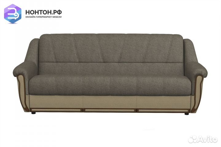 Диван книжка Вега-1 коричневый