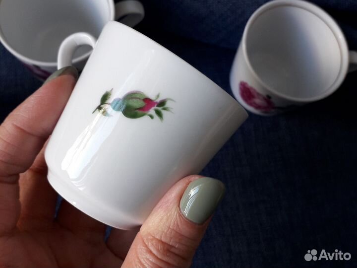 Кофейная чашка kahla роза пион