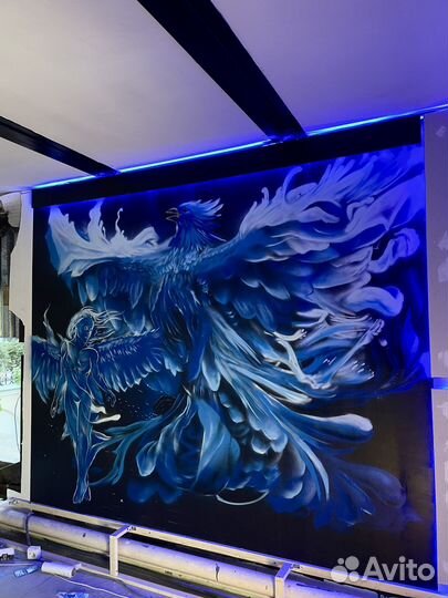 Граффити оформление, роспись стен и фасадов зданий