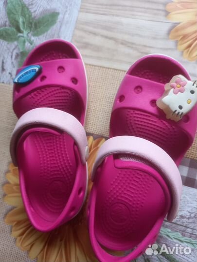 Сланцы crocs детские