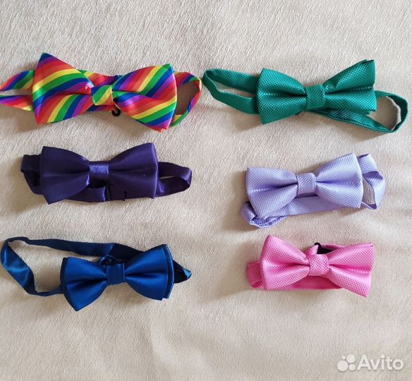 Бабочки-галстуки детские новые, разные цвета