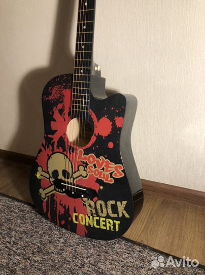 Акустическая гитара бу